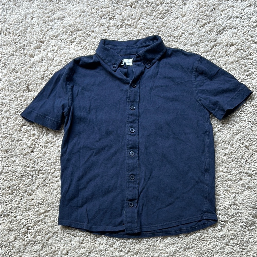 Abercrombie Kids Blue Polo Shirt Classic Style